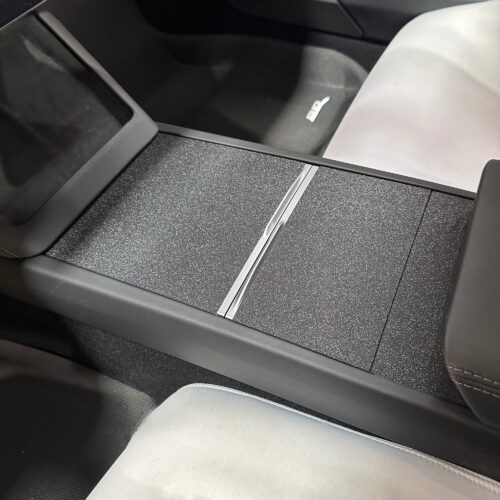 Center Console Wrap Kit for Tesla Model 3/Y - Premium Leather/Vinyl 3-Piece Set