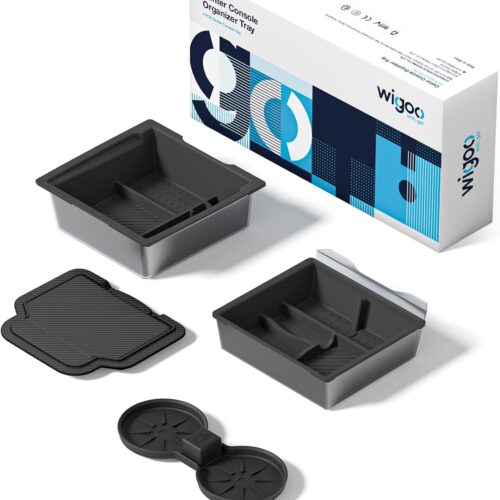71h6-Ktdh4L._AC_SL1500_ Multi-Layer Tesla Console Organiser - 3-Piece Centre Console Storage Insert Kit