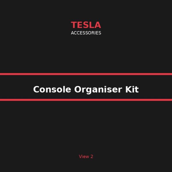 console_organiser_kit_1 Multi-Layer Tesla Console Organiser - 3-Piece Centre Console Storage Insert Kit