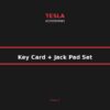 key_card_and_jack_pad_set_2 Tesla Key Card Holder & Lifting Jack Pad Set - Silicone Accessories Bundle