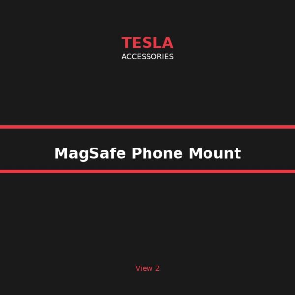 magsafe_phone_mount_1 MagSafe Wireless Phone Mount for Tesla - Dashboard & Touchscreen Bracket