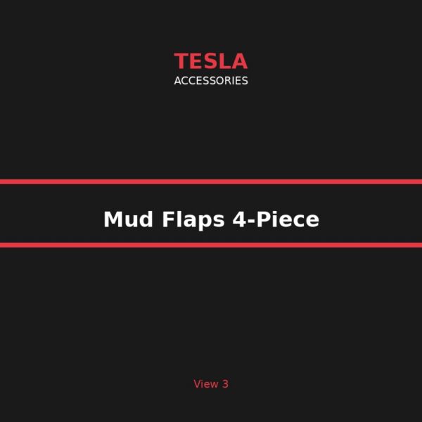 mud_flaps_4piece_2 No-Drill Mud Flaps Splash Guards for Tesla Model Y - 4-Piece Set