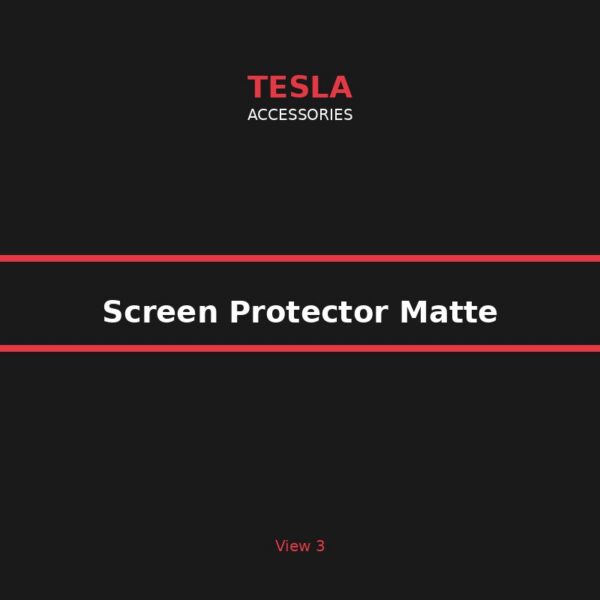 screen_protector_matte_2 Matte Anti-Glare Screen Protector for Tesla Model 3/Y - 15-Inch Tempered Glass