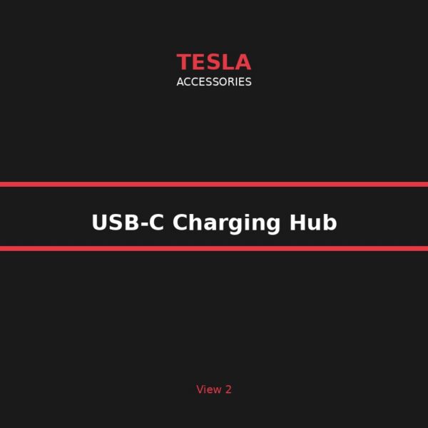 usbc_charging_hub_1 USB-C Fast Charging Hub for Tesla - 3-in-1 Centre Console Charger