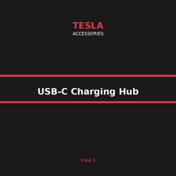 usbc_charging_hub_2 USB-C Fast Charging Hub for Tesla - 3-in-1 Centre Console Charger