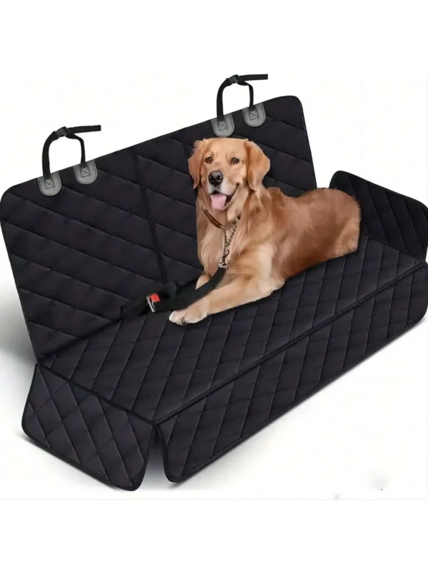 S005f4a3cd712424a9daf5c695005fab5F-1.webp Dog Car Seat Cover Pet Travel Carrier Mattress Waterproof Dog Car Seat Protector With Middle Seat Armrest For Dogs 15